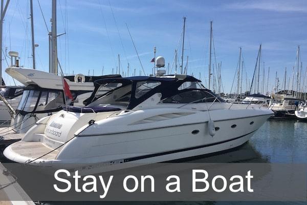 Stay on a boat in Lymington