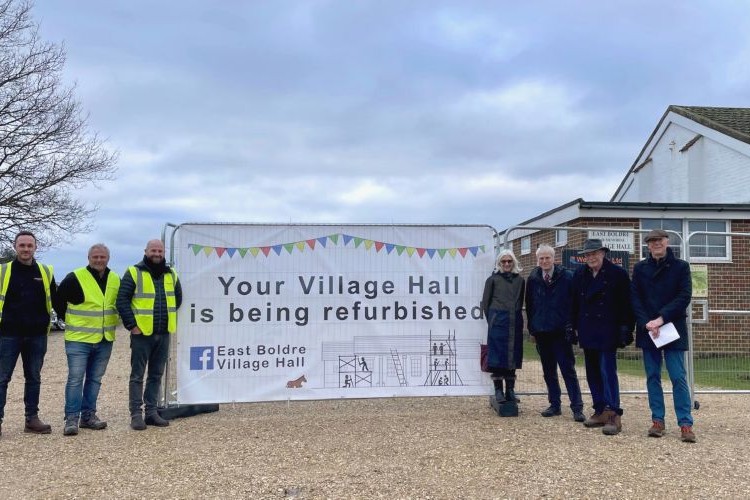 East Boldre Village Hall refurbishment announcement