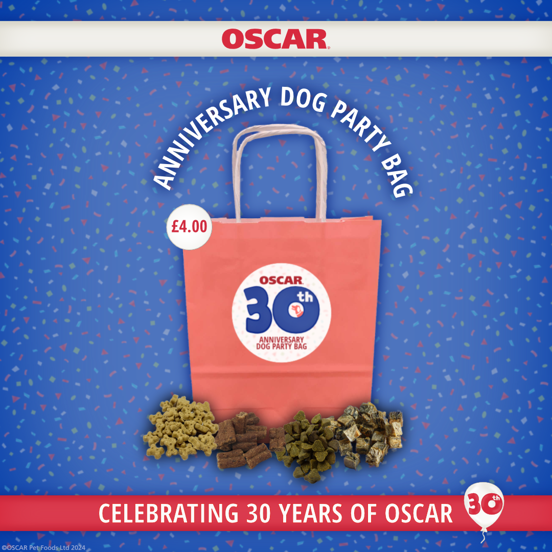 OSCAR party bag for dogs