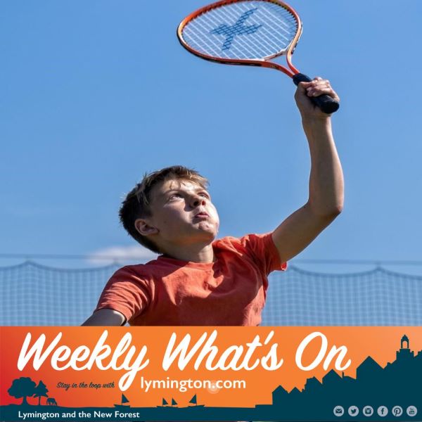 ballard boy playing tennis