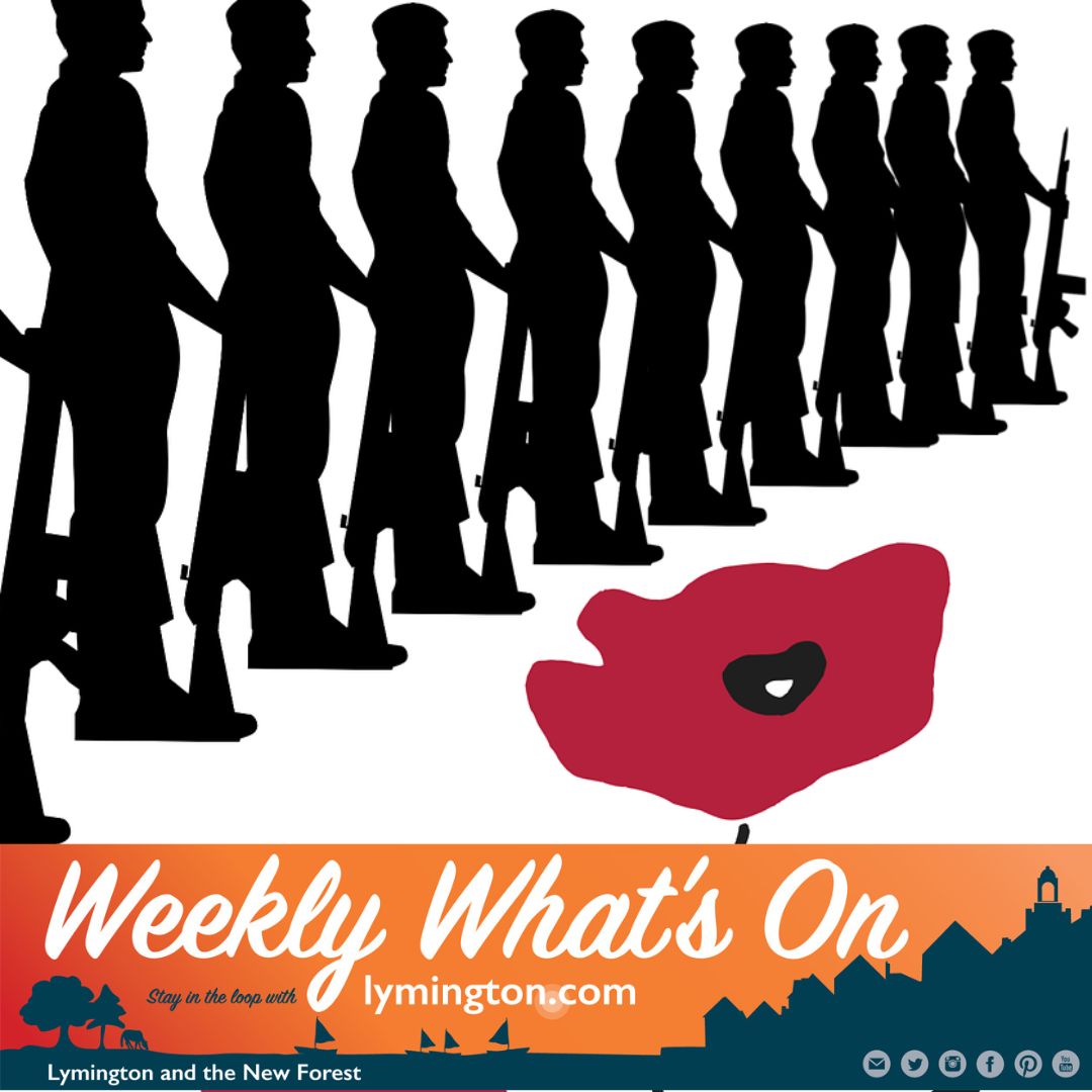 Anzac soldiers and poppies