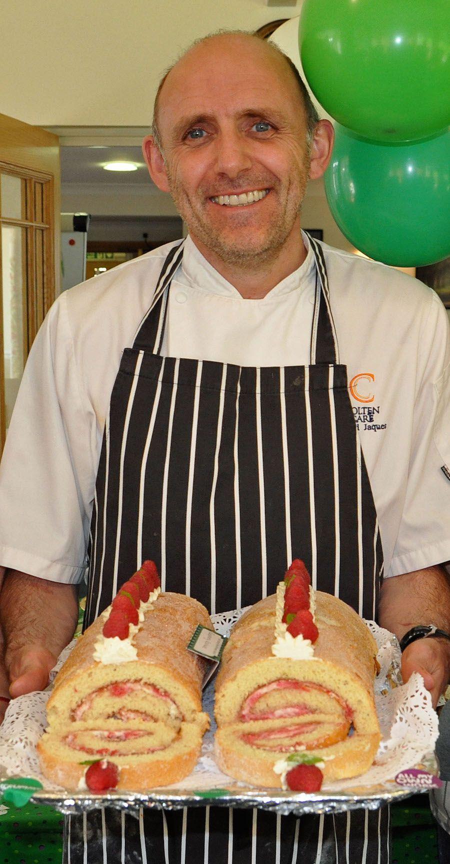 David Jaques chef at Colten Care's Woodpeckers in Brockenhurst