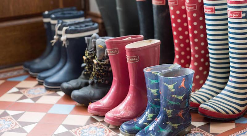 Balmer Lawn Hotel Entrance Wellies