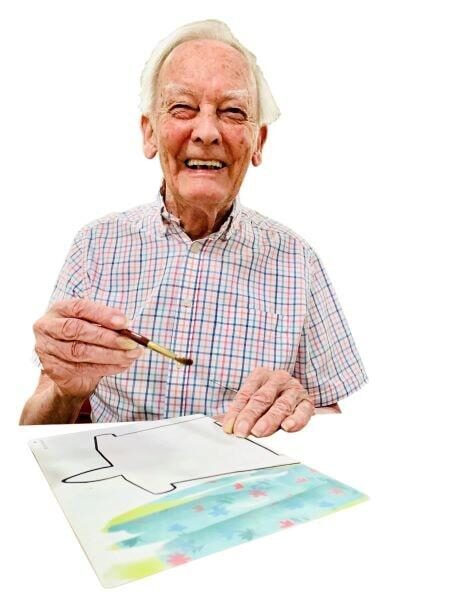 Colten Care happy resident