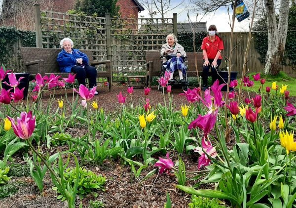 New Forest Colten Care residents support National Garden Scheme