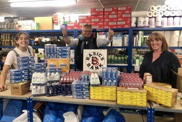 New Forest food bank appreciates support from Colten Care