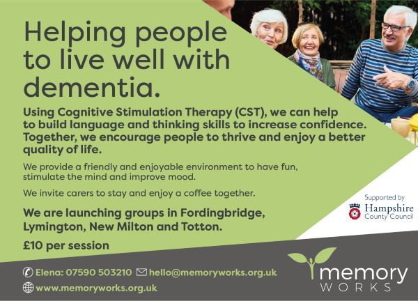 helping people live well with dementia