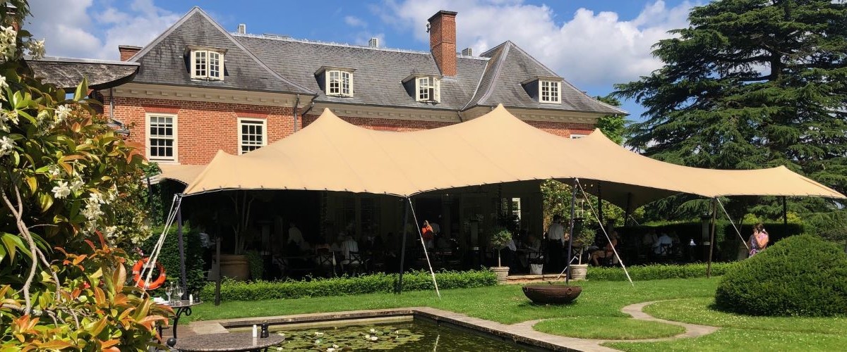 view of terrace and building at Lime Wood
