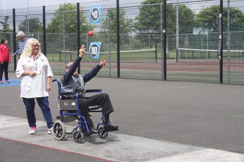 Cage cricket for dementia sufferers