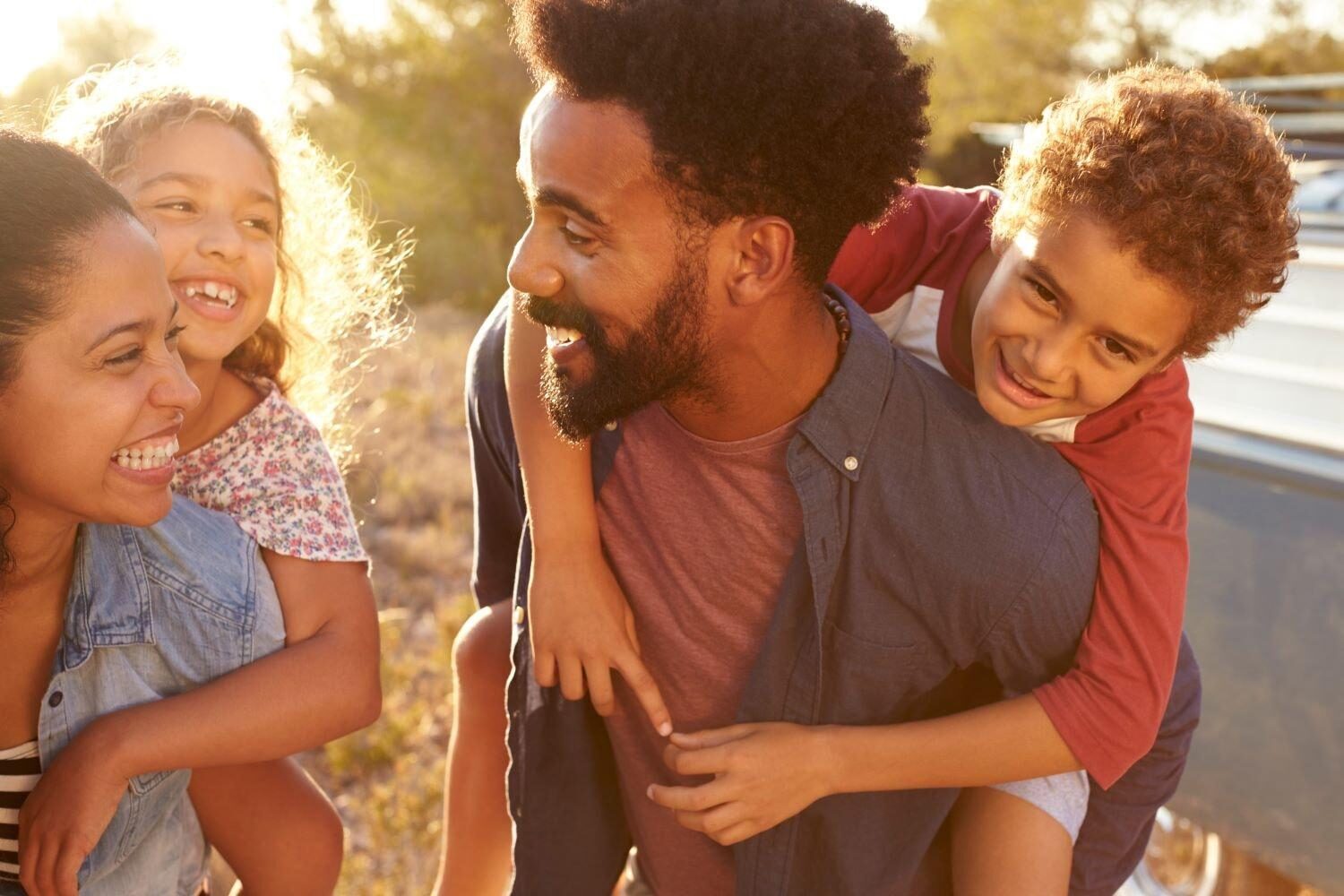 Family of four