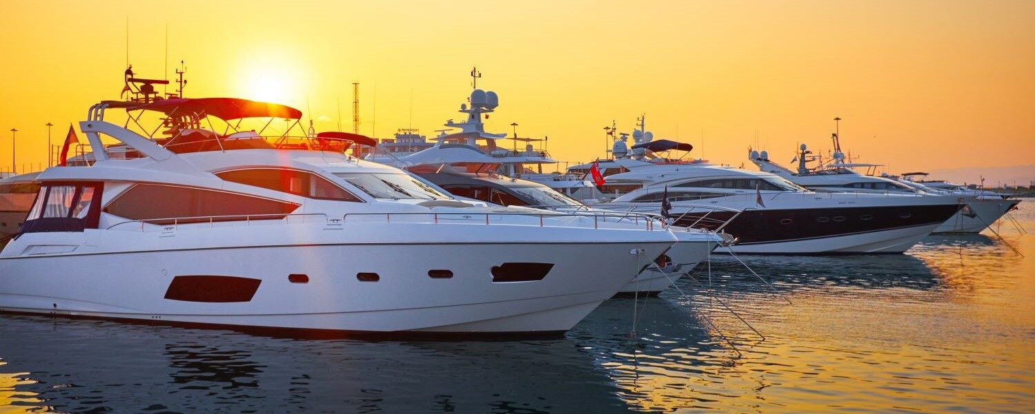Yachts at Sea