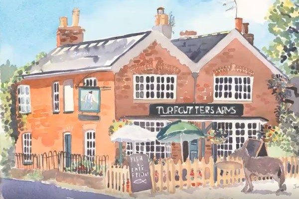 Turfcutters Arms illustration