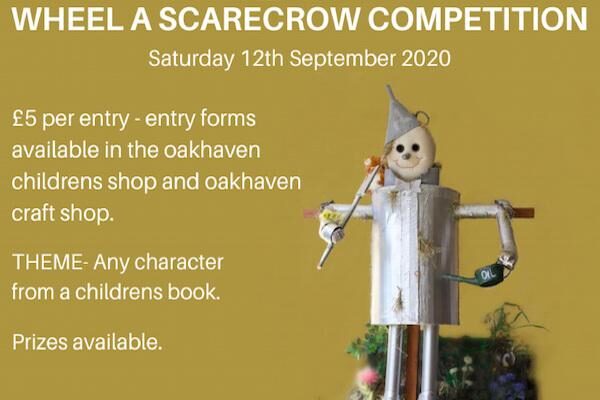 Make a fun scarecrow in aid of Oakhaven Hospice!